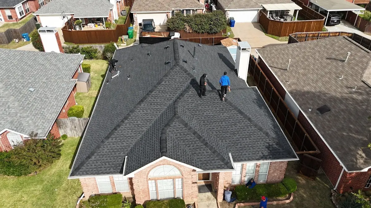 Commercial Roofing work in progress on a Winnemucca property